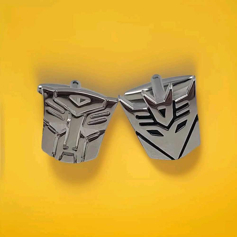 Autobot‎ and Megatron Transformers Silvertone Cuff links